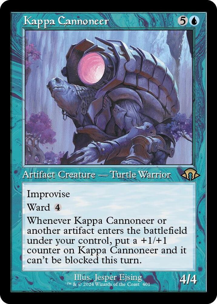 Kappa Cannoneer Retro Frame (Modern Horizons 3) 