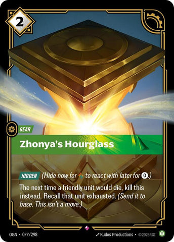 Zhonyas Hourglass (Origins)  - Foil