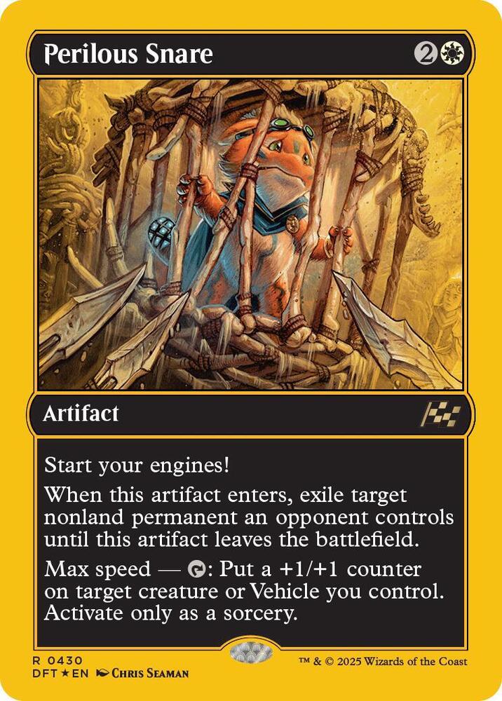 Perilous Snare First Place Foil (Aetherdrift)  - Foil