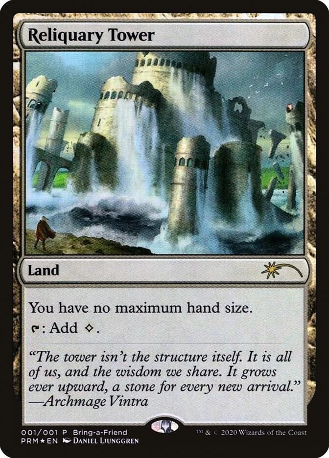 Reliquary Tower Bring a Friend Promo (Unique and Miscellaneous Promos)  - Foil