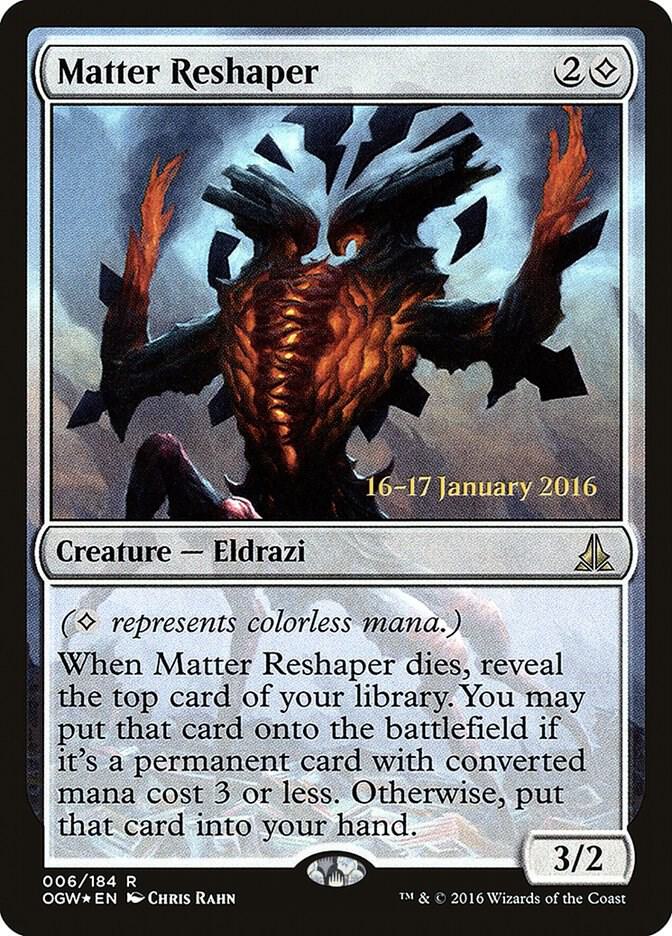 Matter Reshaper (Prerelease Cards)  - Foil