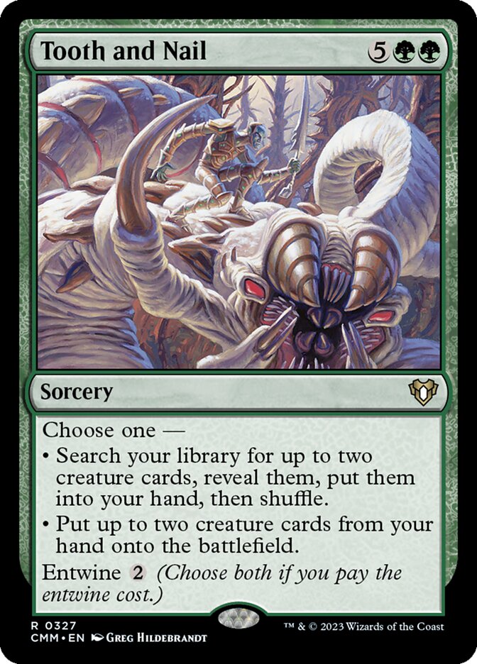 Tooth and Nail (Commander Masters)  - Foil