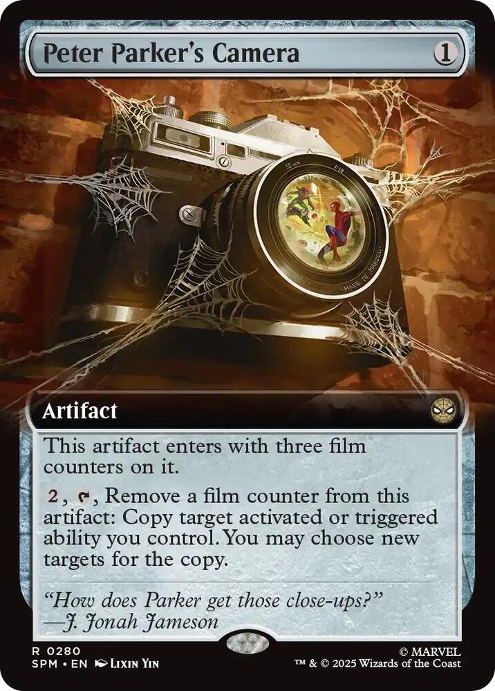 Peter Parker's Camera 280/198 (Marvel's Spider-Man)  - Extended Art