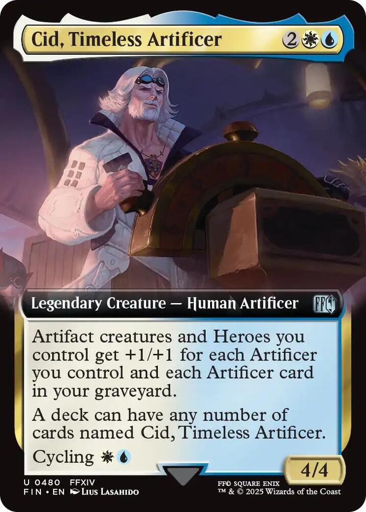Cid Timeless Artificer Extended Art (FINAL FANTASY) 