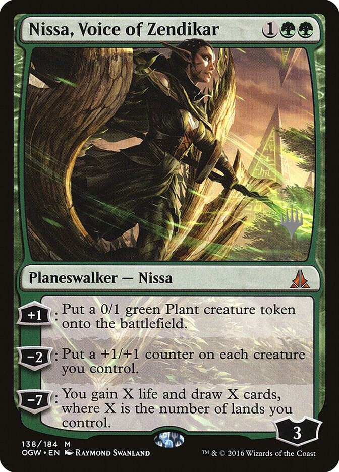 Nissa Voice of Zendikar (Promo Pack: Ikoria) 