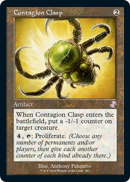 Contagion Clasp 391/289 (Time Spiral: Remastered) 