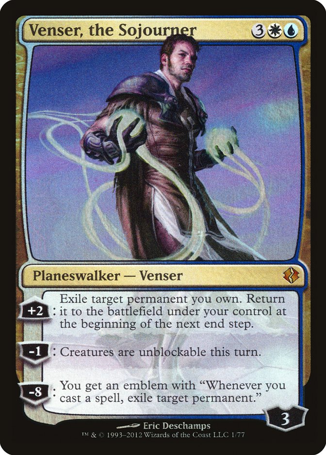 Venser, the Sojourner (Duel Decks: Venser vs. Koth)  - Foil