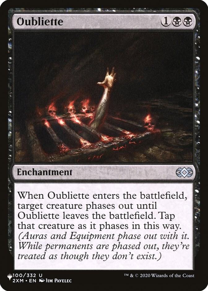 Oubliette (The List Reprints) 