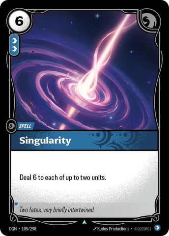 Singularity 105/298 (Origins)  - Foil