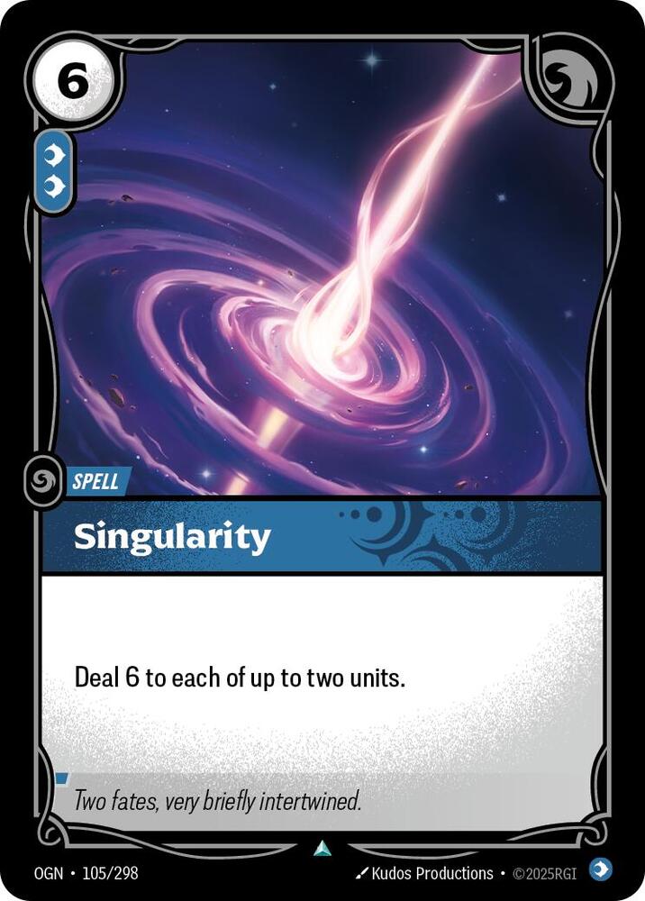 Singularity 105/298 (Origins)  - Foil