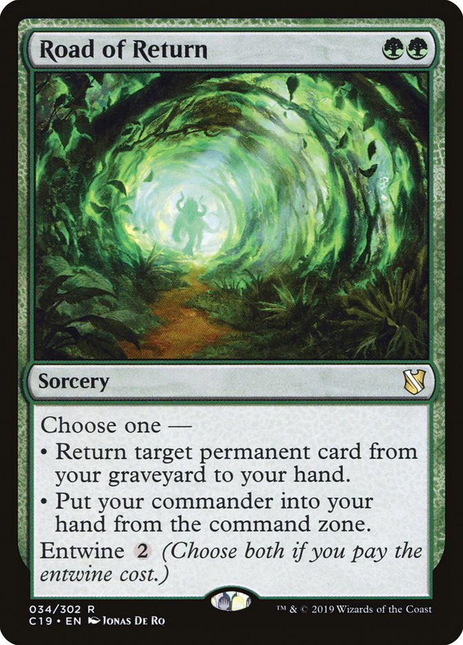 Road of Return 34/302 (Commander 2019) 