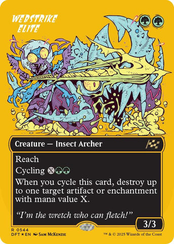 Webstrike Elite Borderless First Place Foil (Aetherdrift)  - Foil