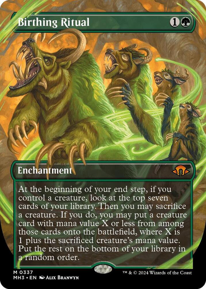 Birthing Ritual Borderless (Modern Horizons 3) 