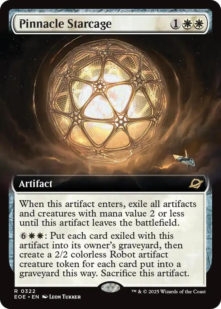 Pinnacle Starcage Extended Art (Edge of Eternities)  - Foil