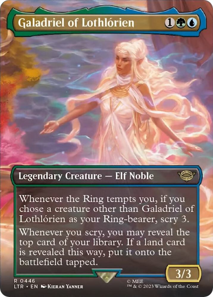 Galadriel of Lothlorien Borderless (Universes Beyond: The Lord of the Rings: Tales of Middle-earth) 