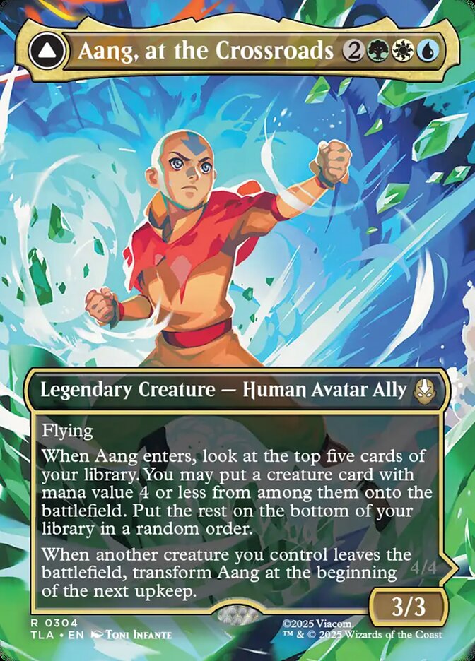 Aang, at the Crossroads // Aang, Destined Savior (Avatar: The Last Airbender) 
