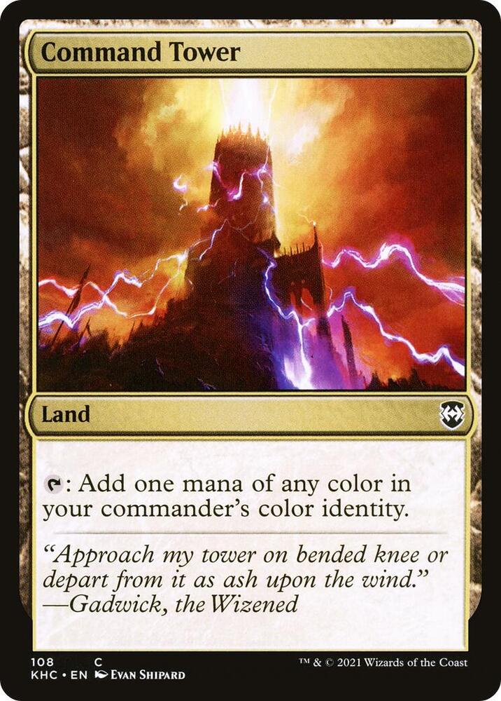 Command Tower 108/1 (Commander: Kaldheim) 