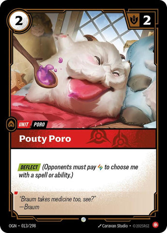 Pouty Poro (Origins)  - Foil