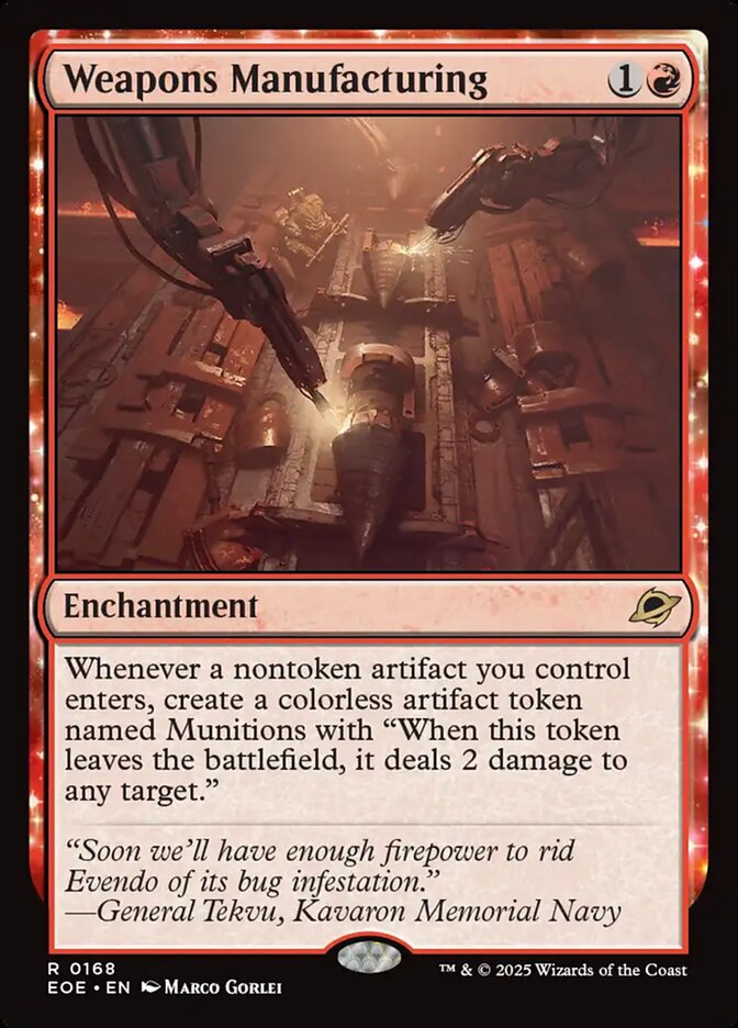 Weapons Manufacturing (Edge of Eternities)  - Foil