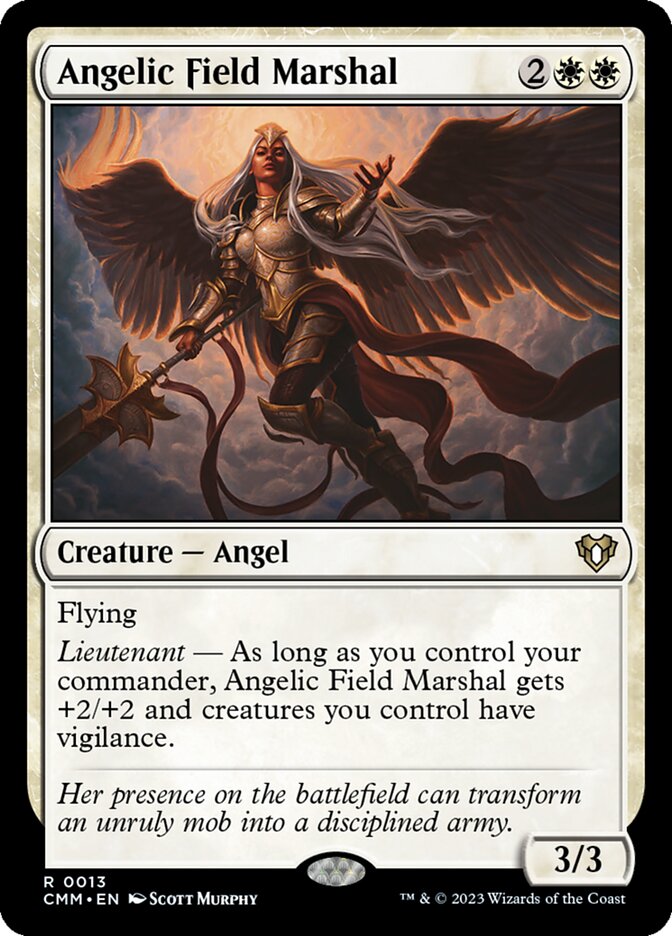 Angelic Field Marshal (Commander Masters) 