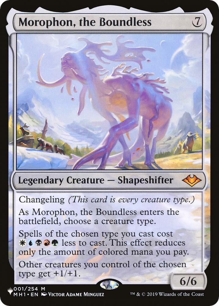 Morophon the Boundless (The List Reprints) 