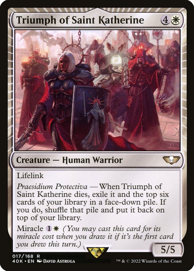 Triumph of Saint Katherine (Universes Beyond: Warhammer 40,000) 