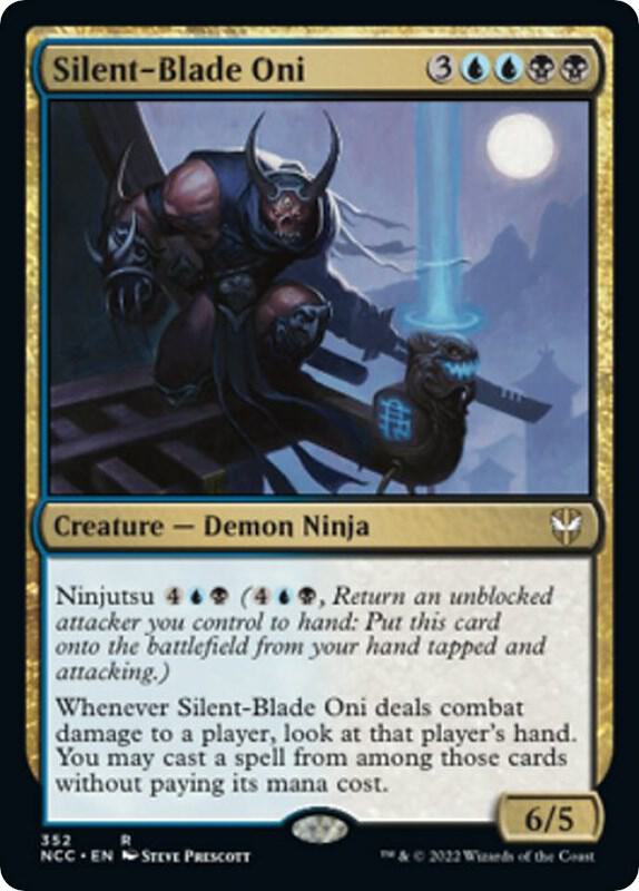 Silent Blade Oni (Commander: Streets of New Capenna) 