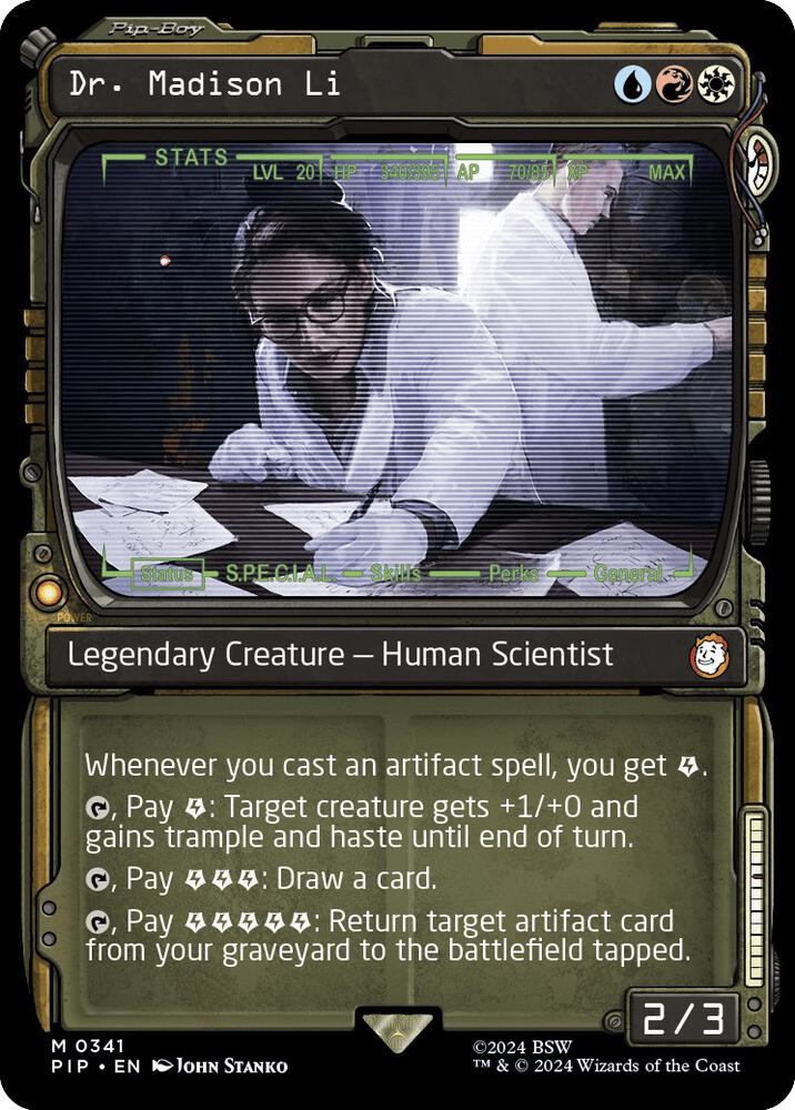Dr Madison Li Showcase (Universes Beyond: Fallout)  - Foil