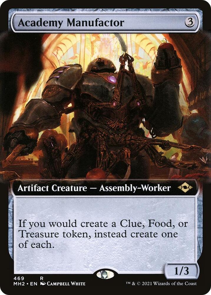 Academy Manufactor Extended Art (Modern Horizons 2)  - Foil