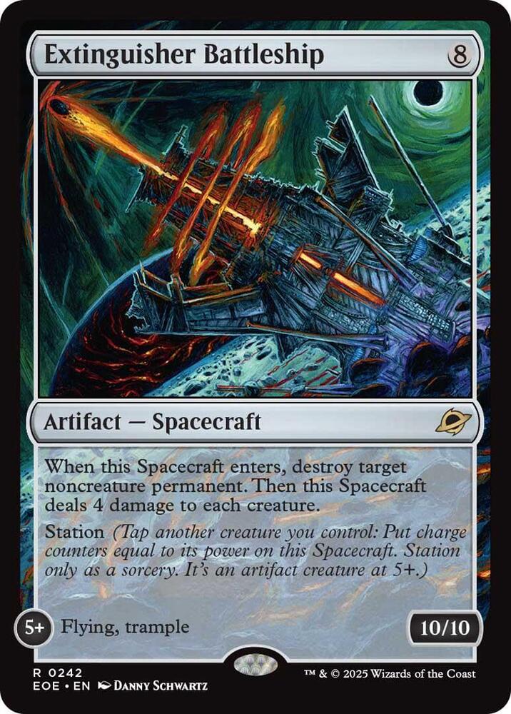 Extinguisher Battleship (Edge of Eternities)  - Foil
