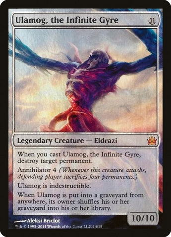 Ulamog the Infinite Gyre (From the Vault: Legends)  - Foil