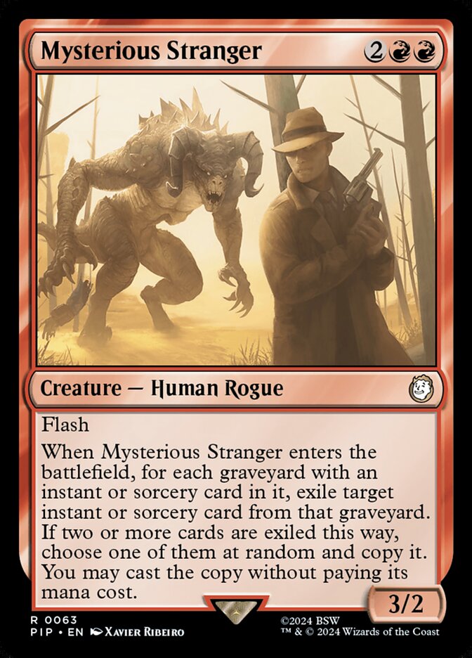 Mysterious Stranger 63/326 (Universes Beyond: Fallout)  - Foil