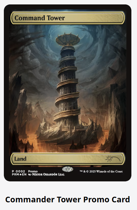 Command Tower - Precon Showdown - $10 - Wed 17th December