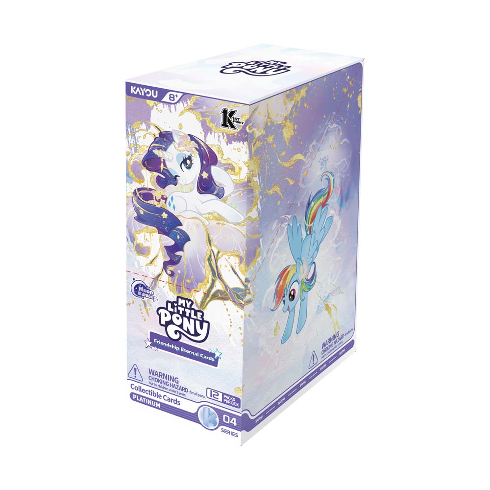 Kayou My Little Pony Friendship Eternal Moon Edition Collector Card Foil Booster Pack Series 4 (skinny)