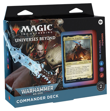 MTG Warhammer 40K: Commander Deck - Set of 4
