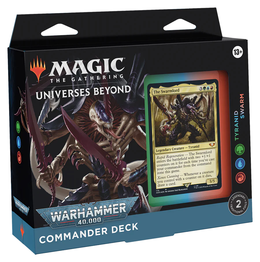 MTG Warhammer 40K: Commander Deck - Set of 4
