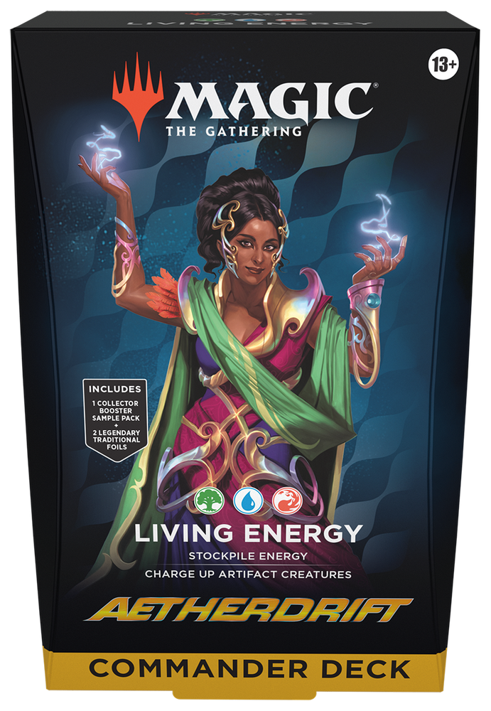 MTG Aetherdrift Commander Deck - Living Energy
