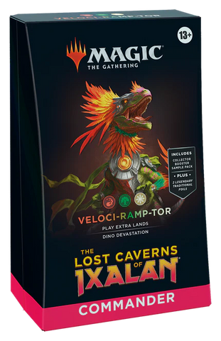 MTG The Lost Caverns of Ixalan - Commander Deck - Veloci-Ramp-Tor