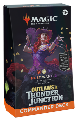 MTG Outlaws at Thunder Junction - Commander Deck - Most Wanted