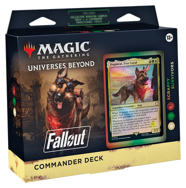 MTG Fallout - Commander Decks ( Set of 4 )