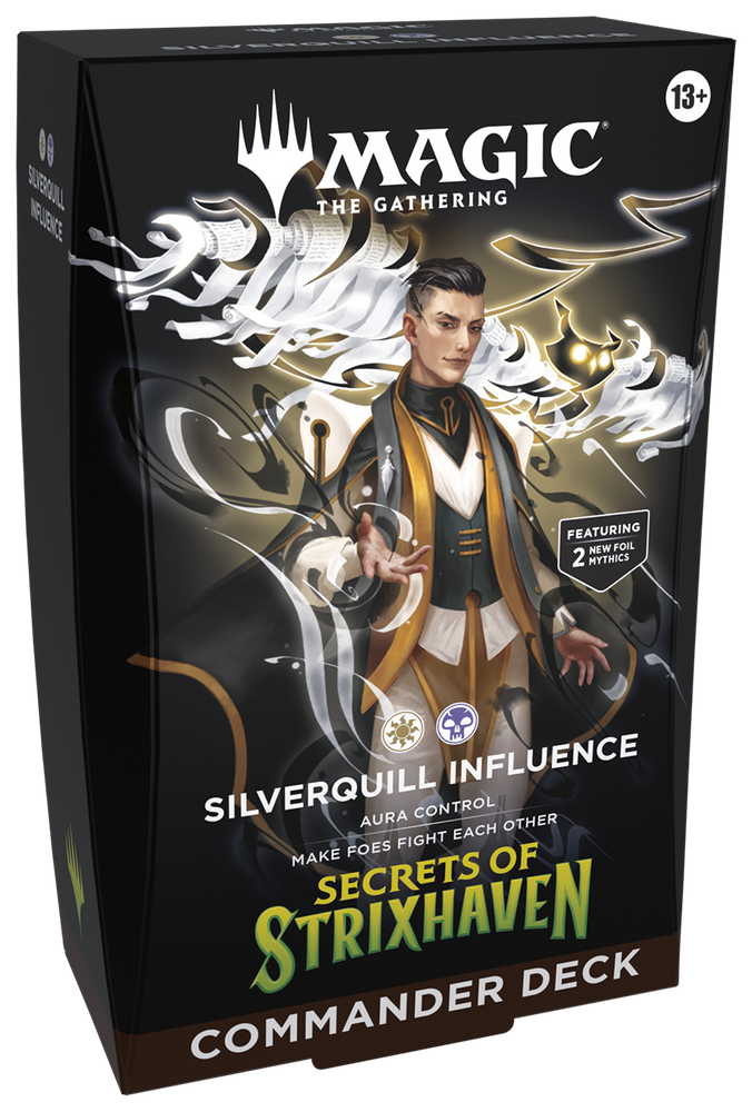 Magic: the Gathering - TCG - Secrets of Strixhaven Commander Deck - Silverquill Influence