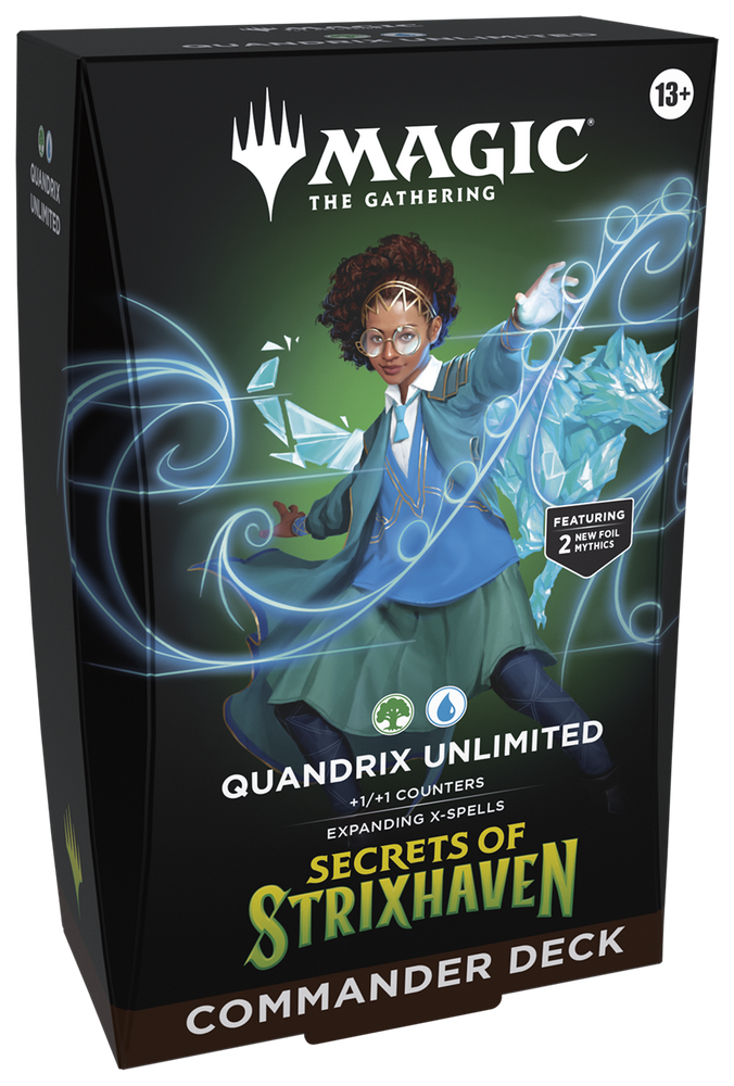 Magic: the Gathering - TCG - Secrets of Strixhaven Commander Deck - Quandrix Unlimited