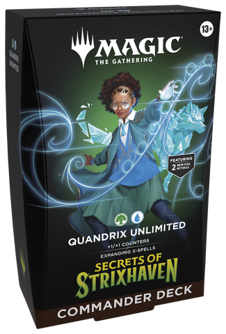 Magic: the Gathering - TCG - Secrets of Strixhaven Commander Deck - Quandrix Unlimited