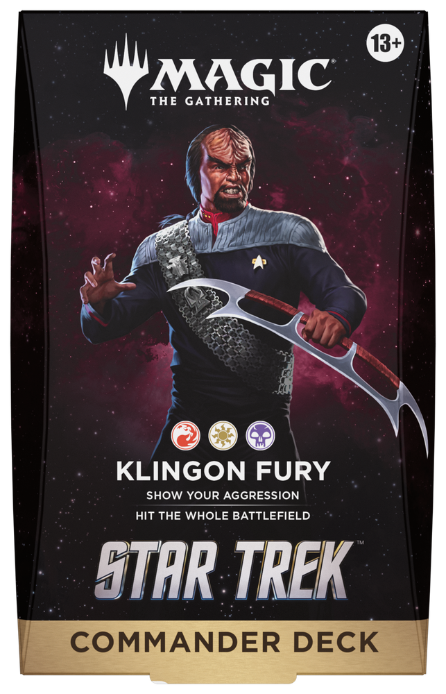 MTG Star Trek - Commander Deck - Klingon Fury
