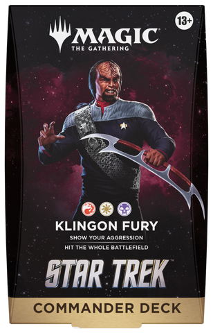 MTG Star Trek - Commander Deck - Klingon Fury