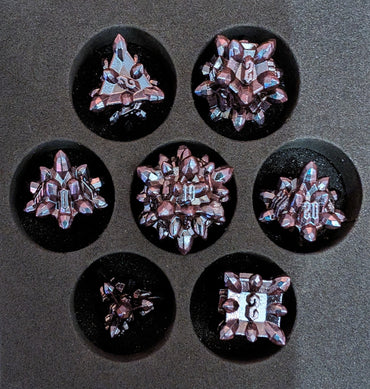 OZMTG -  Metal Dice spiked  - Brown Rust