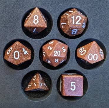 OZMTG -  Stone Dice  - Golden Sandstone