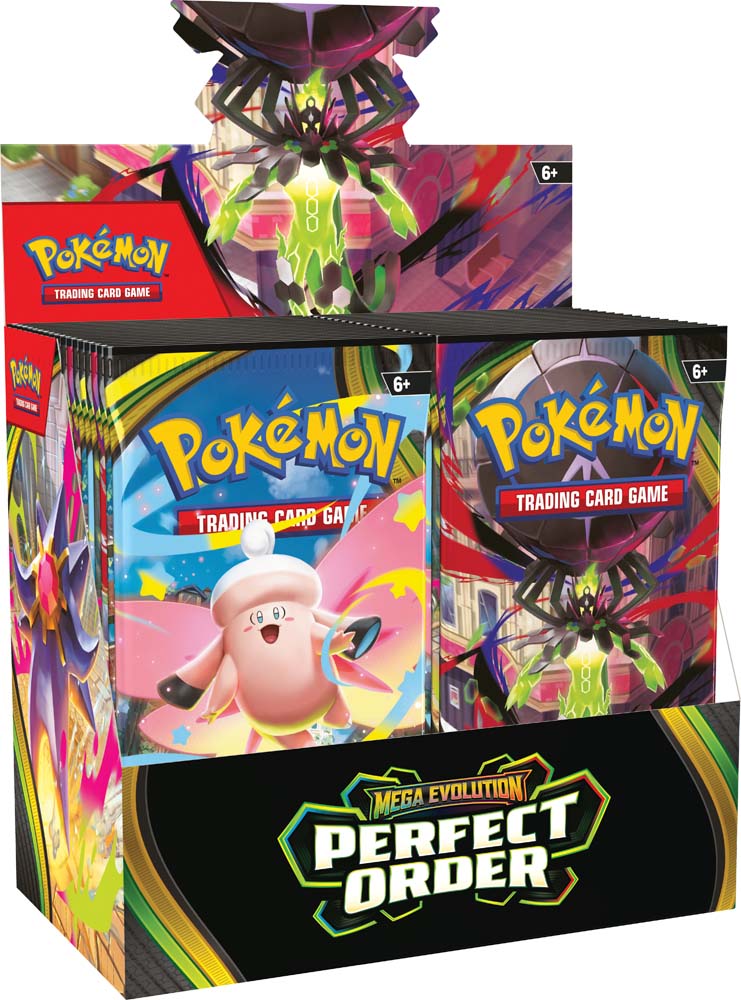 Pokémon Perfect Order Booster Box – Mega Evolutions