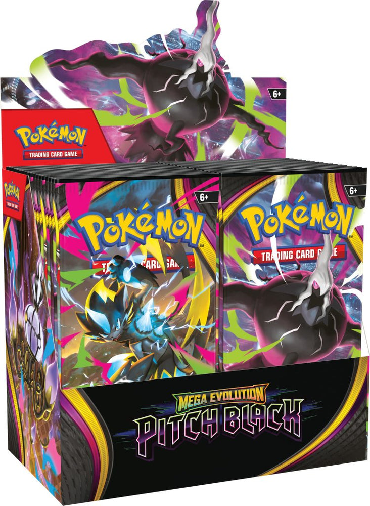 Pokémon Pitch Black Booster Box – Mega Evolutions