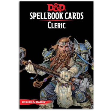D&D Spellbook Cards - Cleric Deck